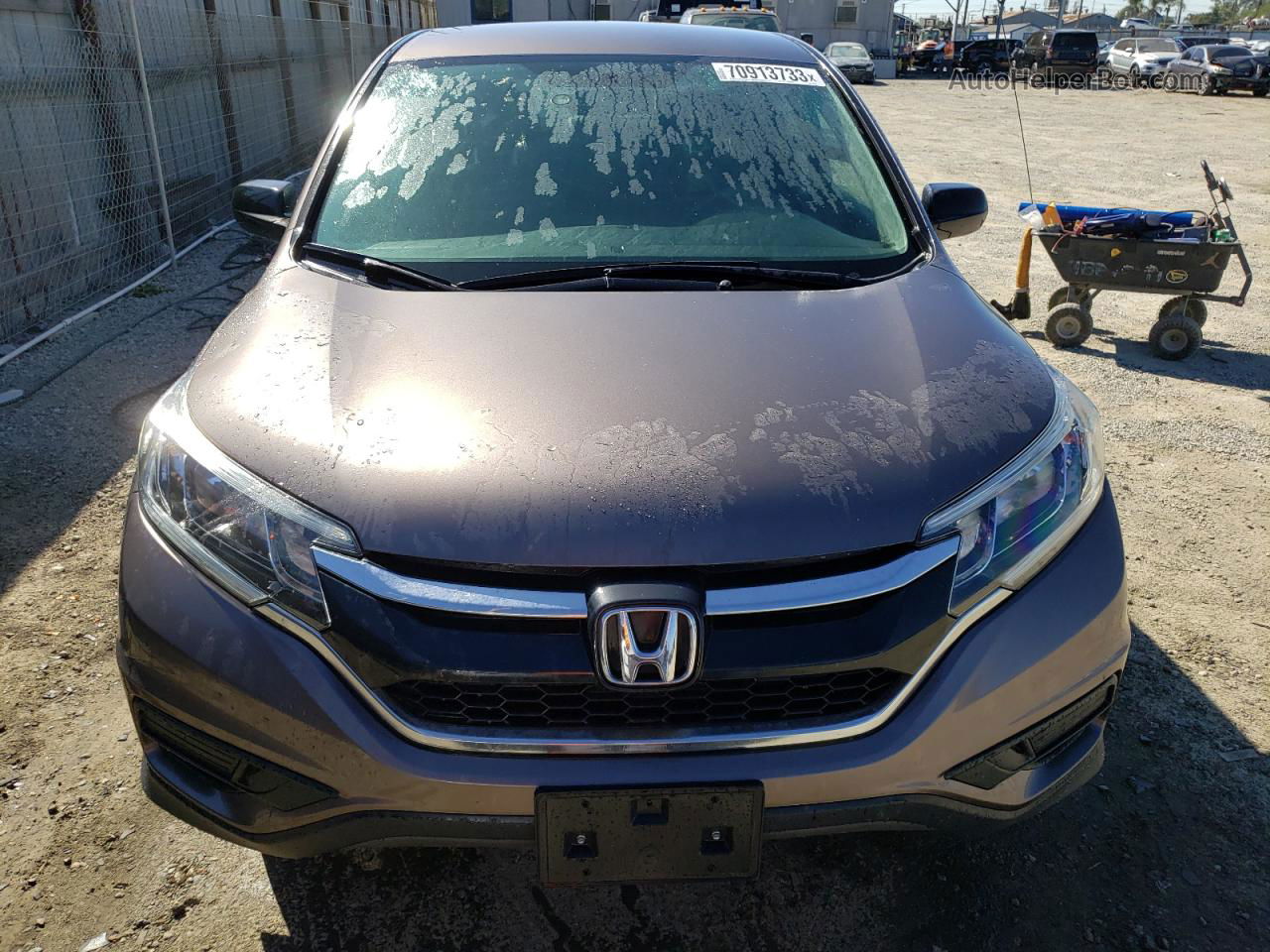 2016 Honda Cr-v Se Gray vin: 2HKRM3H42GH543416