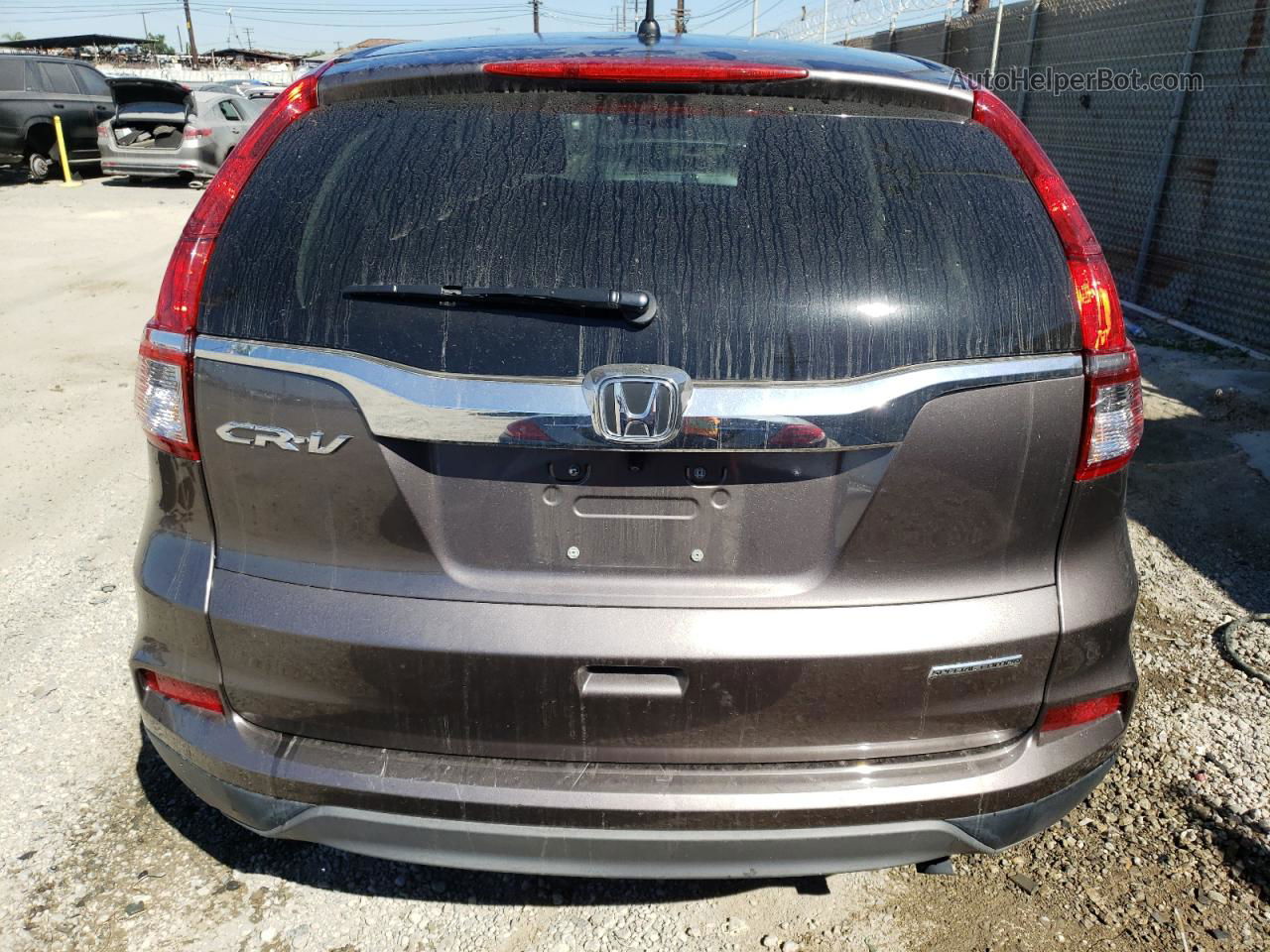 2016 Honda Cr-v Se Gray vin: 2HKRM3H42GH543416