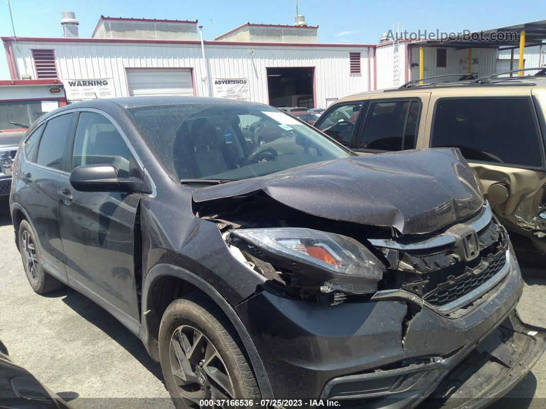 2016 Honda Cr-v Se Gray vin: 2HKRM3H42GH549832