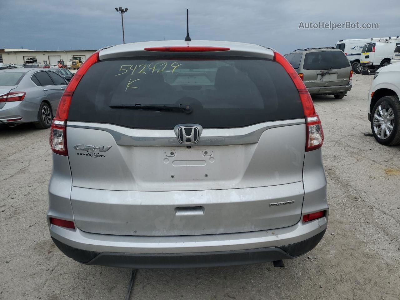 2016 Honda Cr-v Se Серебряный vin: 2HKRM3H43GH542419