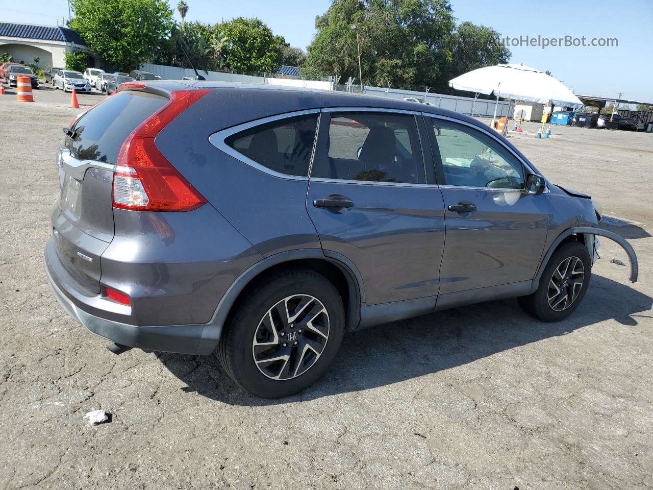 2016 Honda Cr-v Se Black vin: 2HKRM3H44GH526326