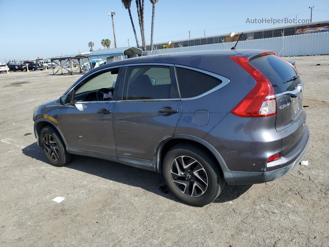 2016 Honda Cr-v Se Black vin: 2HKRM3H44GH526326