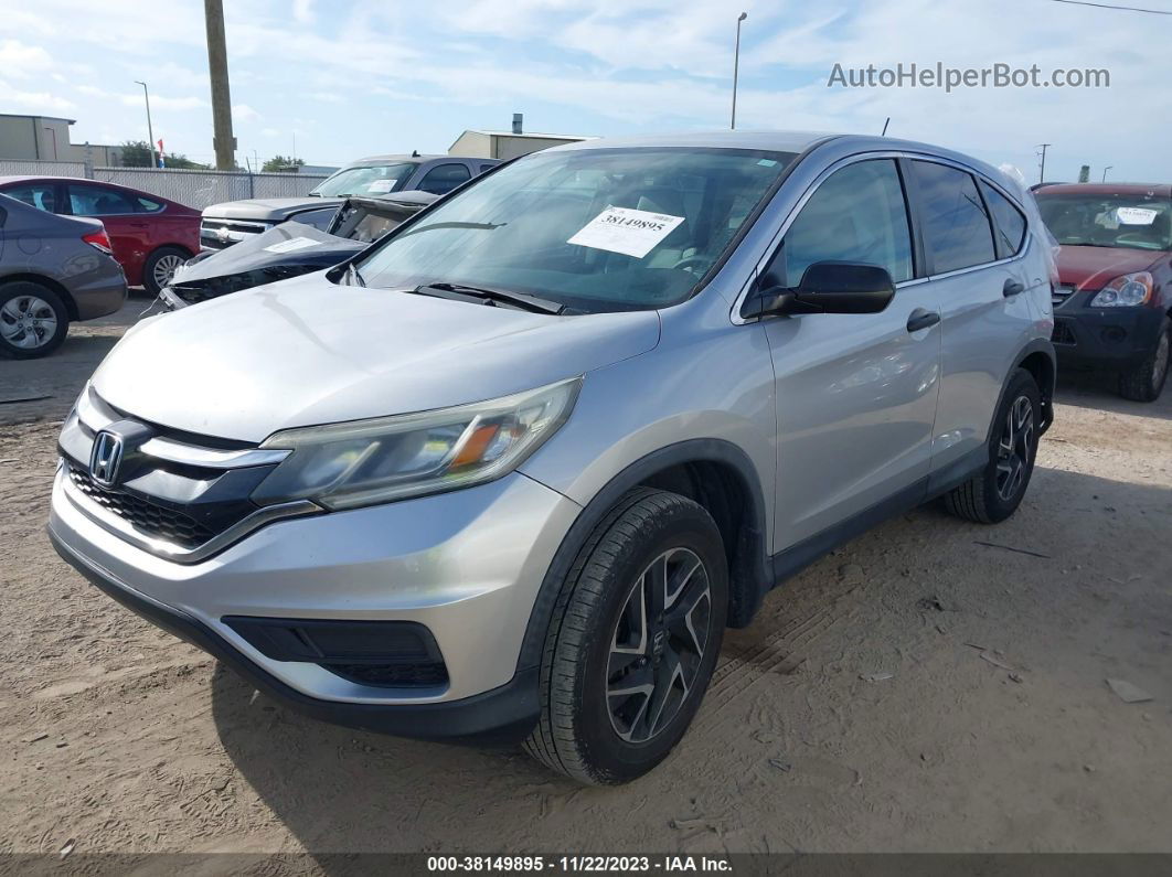 2016 Honda Cr-v Se Серебряный vin: 2HKRM3H45GH506389