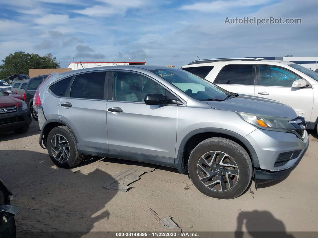 2016 Honda Cr-v Se Серебряный vin: 2HKRM3H45GH506389