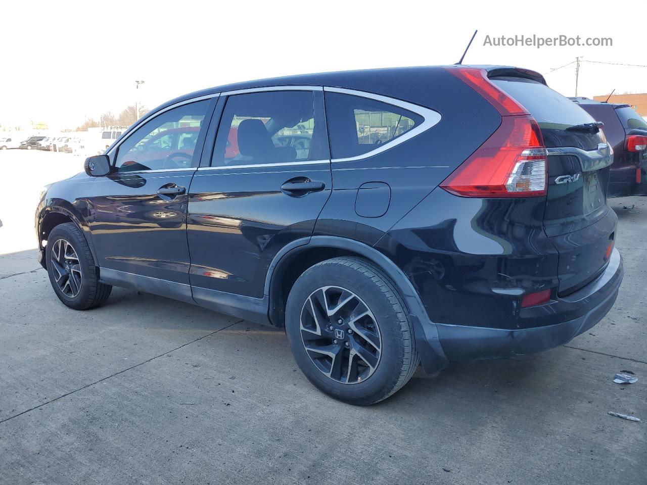 2016 Honda Cr-v Se Black vin: 2HKRM3H45GH517182