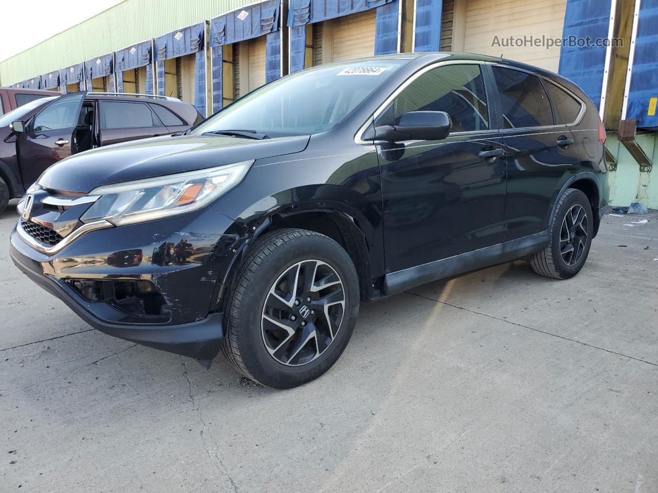 2016 Honda Cr-v Se Black vin: 2HKRM3H45GH517182