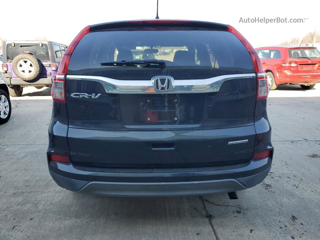 2016 Honda Cr-v Se Черный vin: 2HKRM3H45GH517182