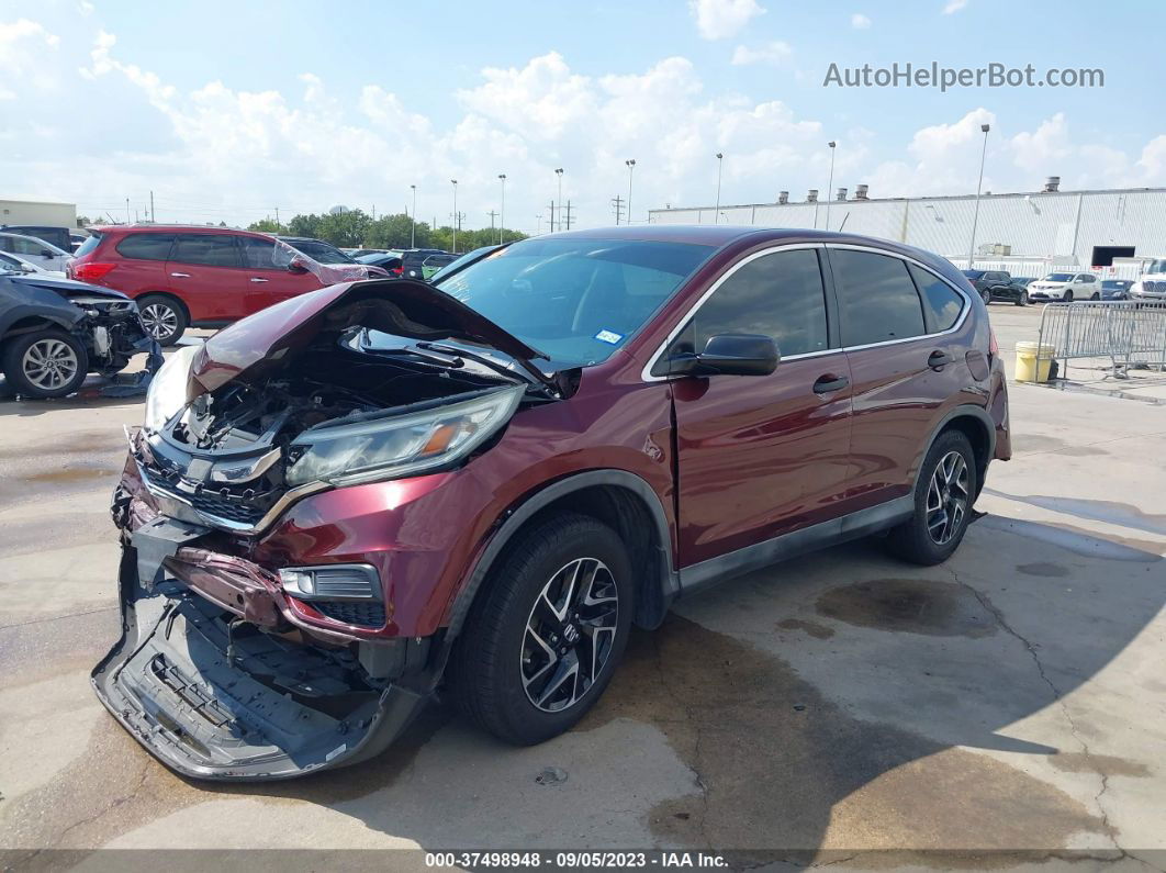 2016 Honda Cr-v Se Purple vin: 2HKRM3H46GH506563