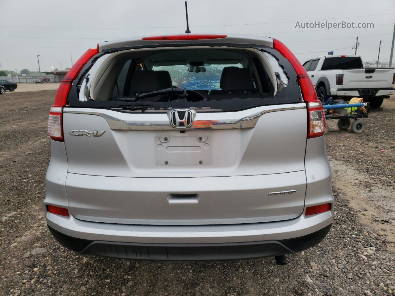 2016 Honda Cr-v Se Silver vin: 2HKRM3H46GH567945