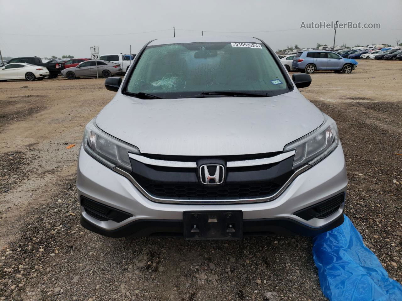 2016 Honda Cr-v Se Silver vin: 2HKRM3H46GH567945