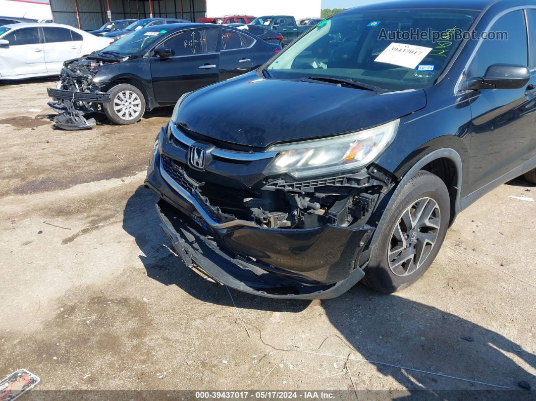 2016 Honda Cr-v Se Черный vin: 2HKRM3H48GH530864