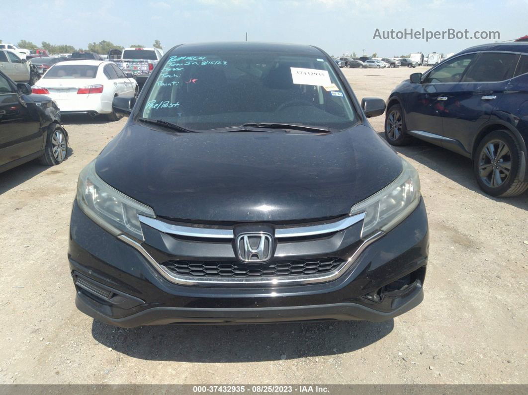 2016 Honda Cr-v Se Black vin: 2HKRM3H48GH551794