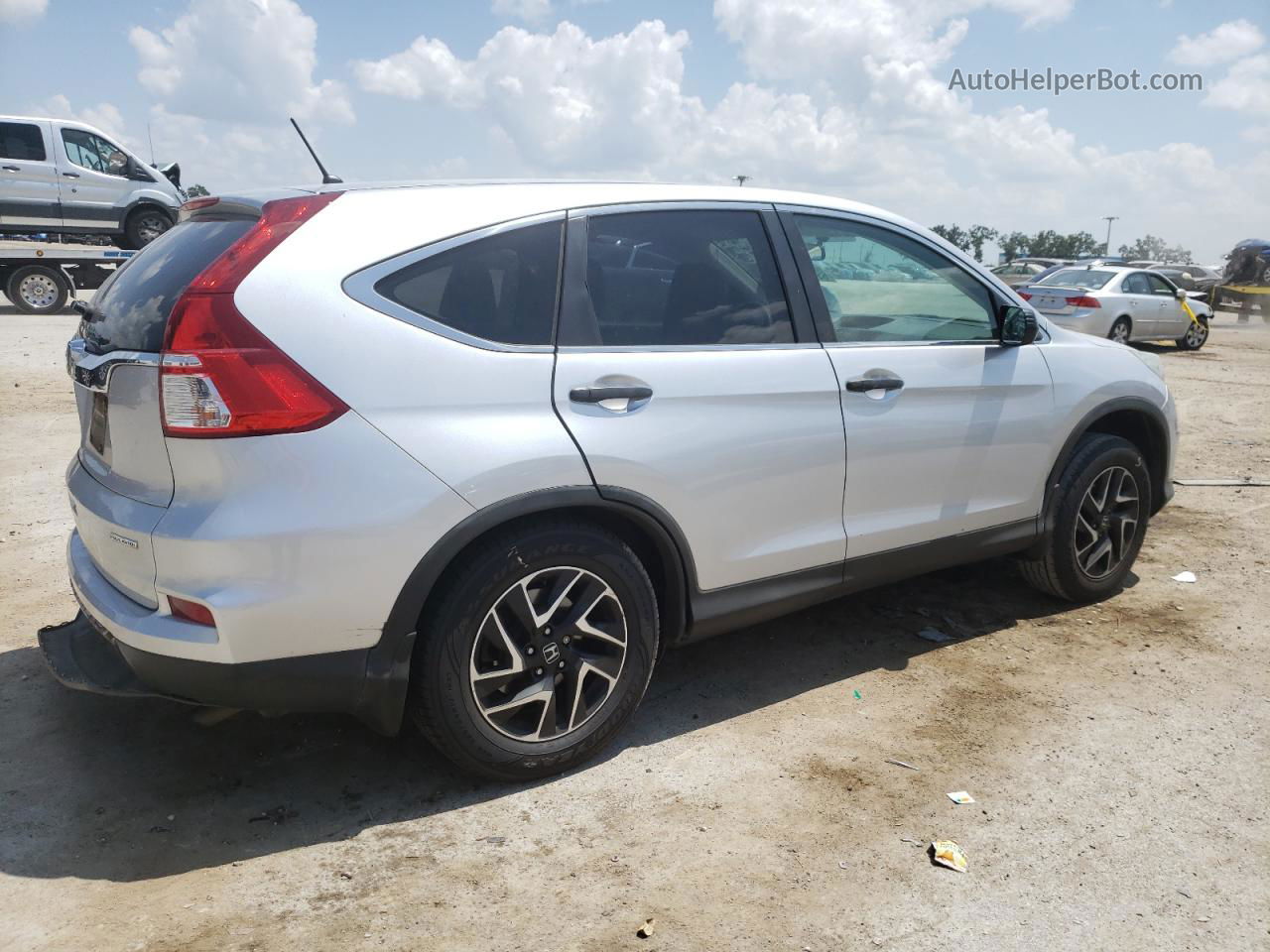 2016 Honda Cr-v Se Silver vin: 2HKRM3H49GH524295