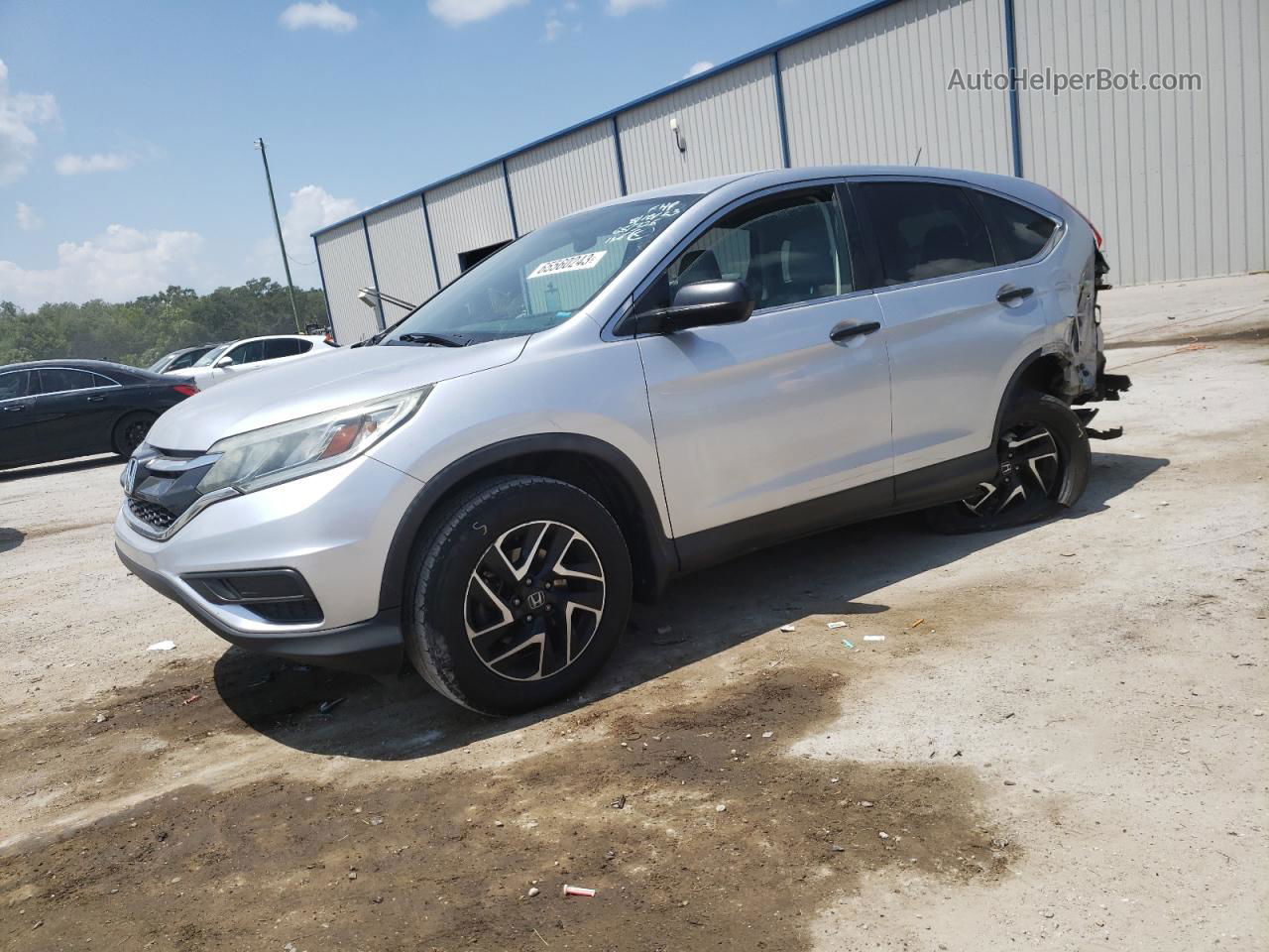 2016 Honda Cr-v Se Silver vin: 2HKRM3H49GH524295