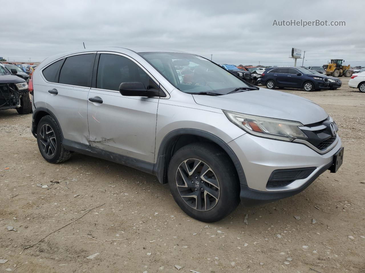 2016 Honda Cr-v Se Silver vin: 2HKRM3H49GH546376