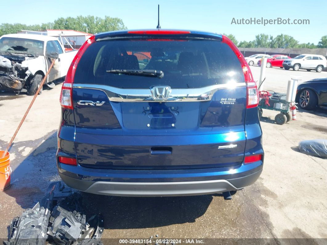 2016 Honda Cr-v Se Blue vin: 2HKRM3H49GH546927