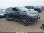 2016 Honda Cr-v Se Black vin: 2HKRM3H49GH551111