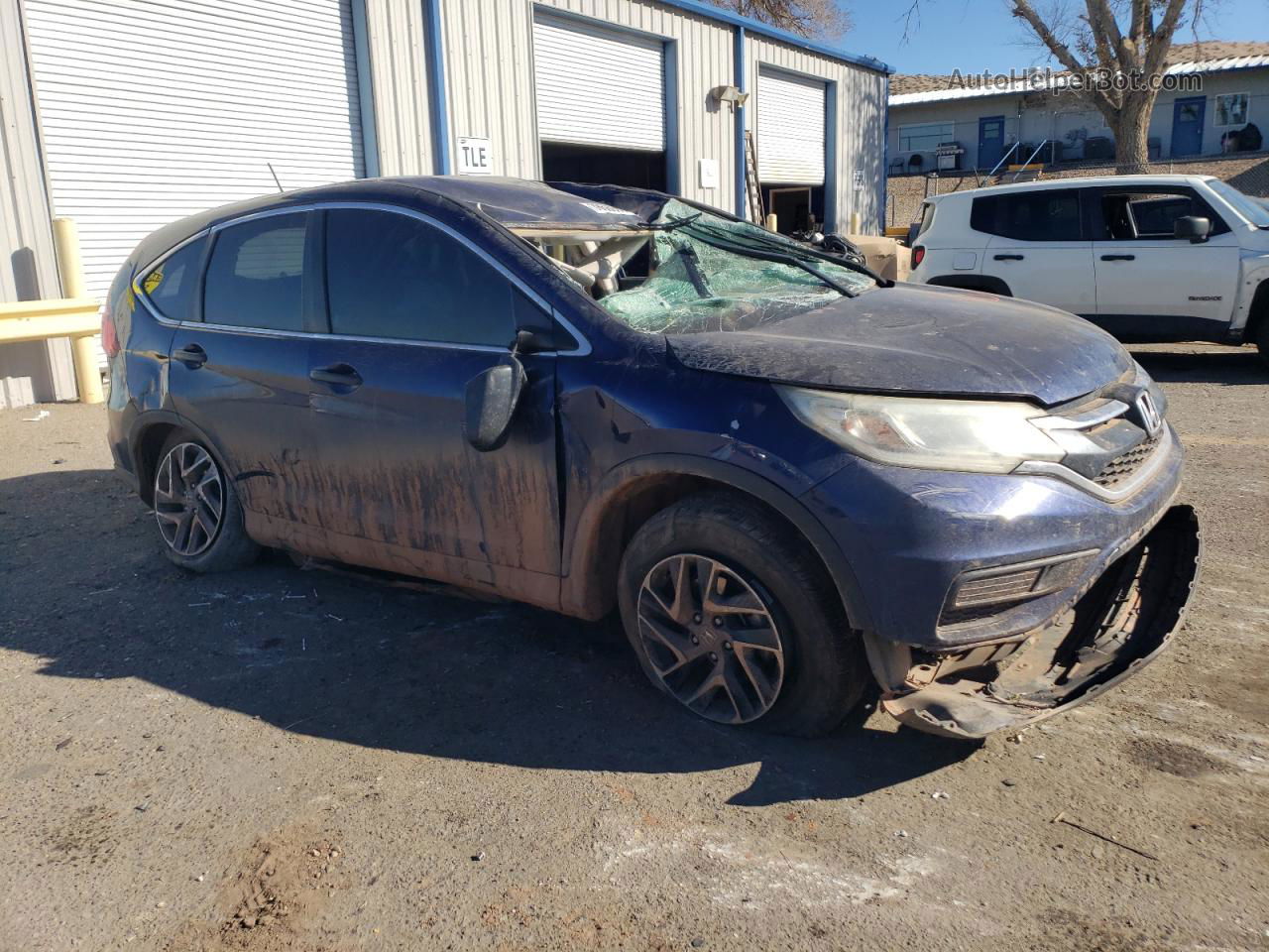 2016 Honda Cr-v Se Blue vin: 2HKRM3H4XGH542143