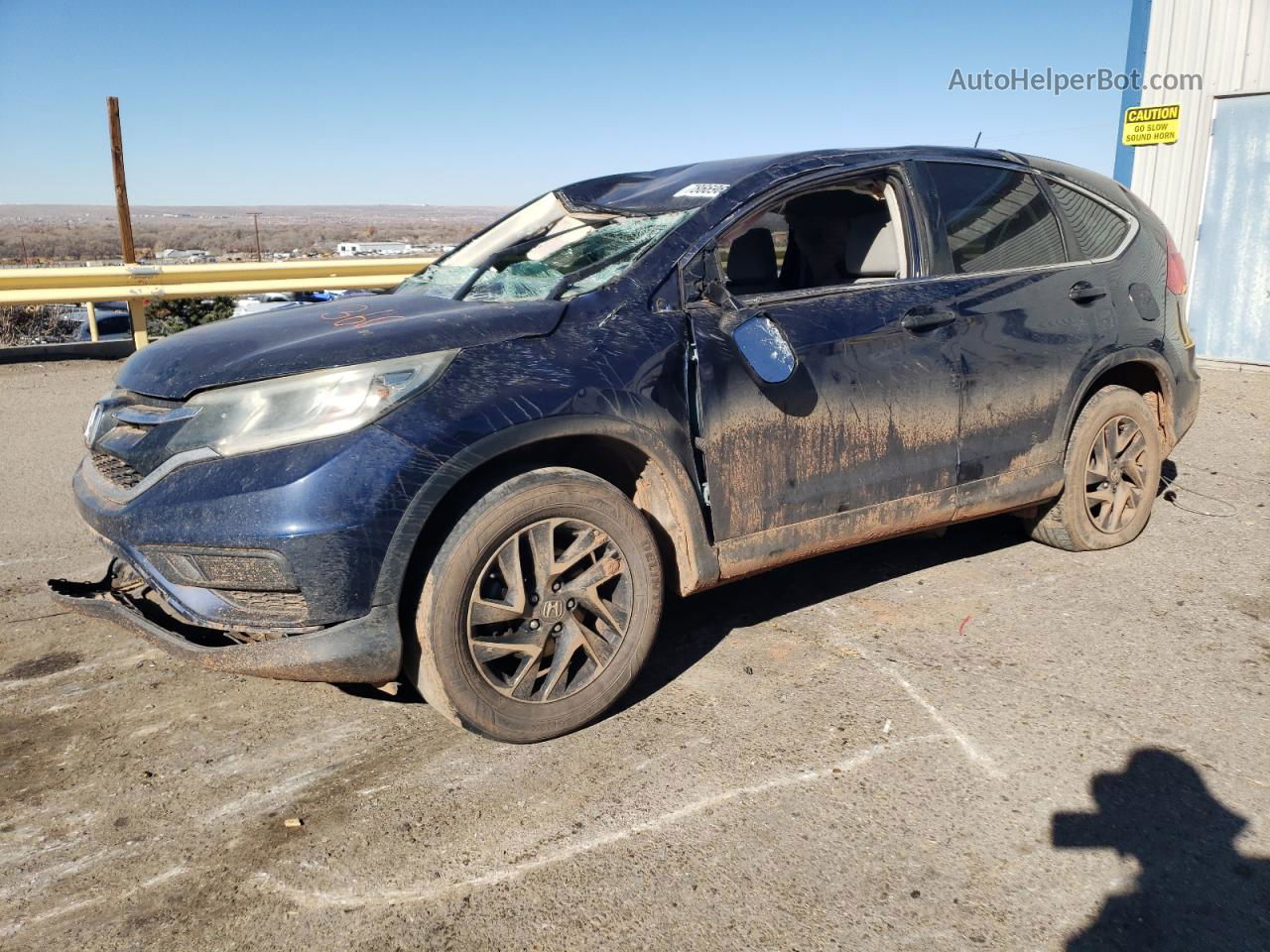 2016 Honda Cr-v Se Blue vin: 2HKRM3H4XGH542143