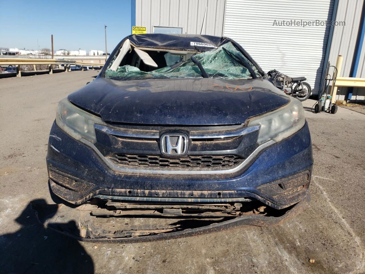 2016 Honda Cr-v Se Blue vin: 2HKRM3H4XGH542143