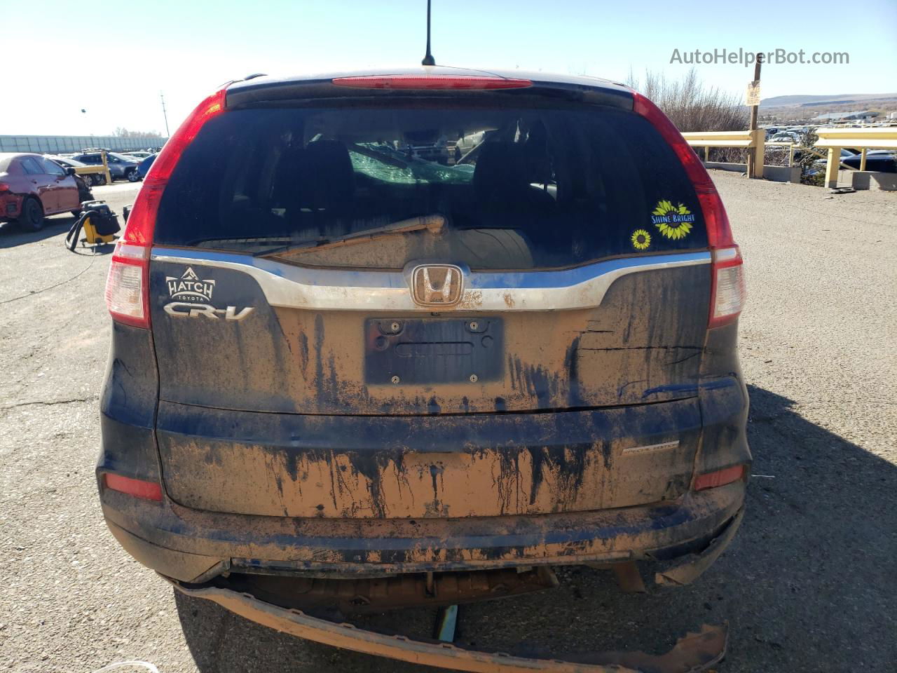 2016 Honda Cr-v Se Blue vin: 2HKRM3H4XGH542143
