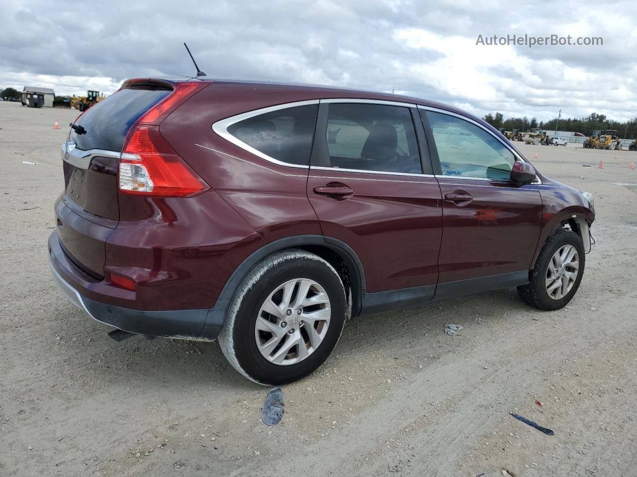 2015 Honda Cr-v Ex Maroon vin: 2HKRM3H50FH518425