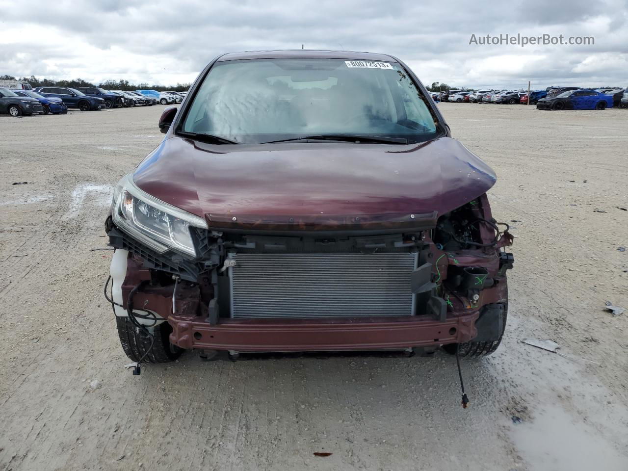 2015 Honda Cr-v Ex Maroon vin: 2HKRM3H50FH518425