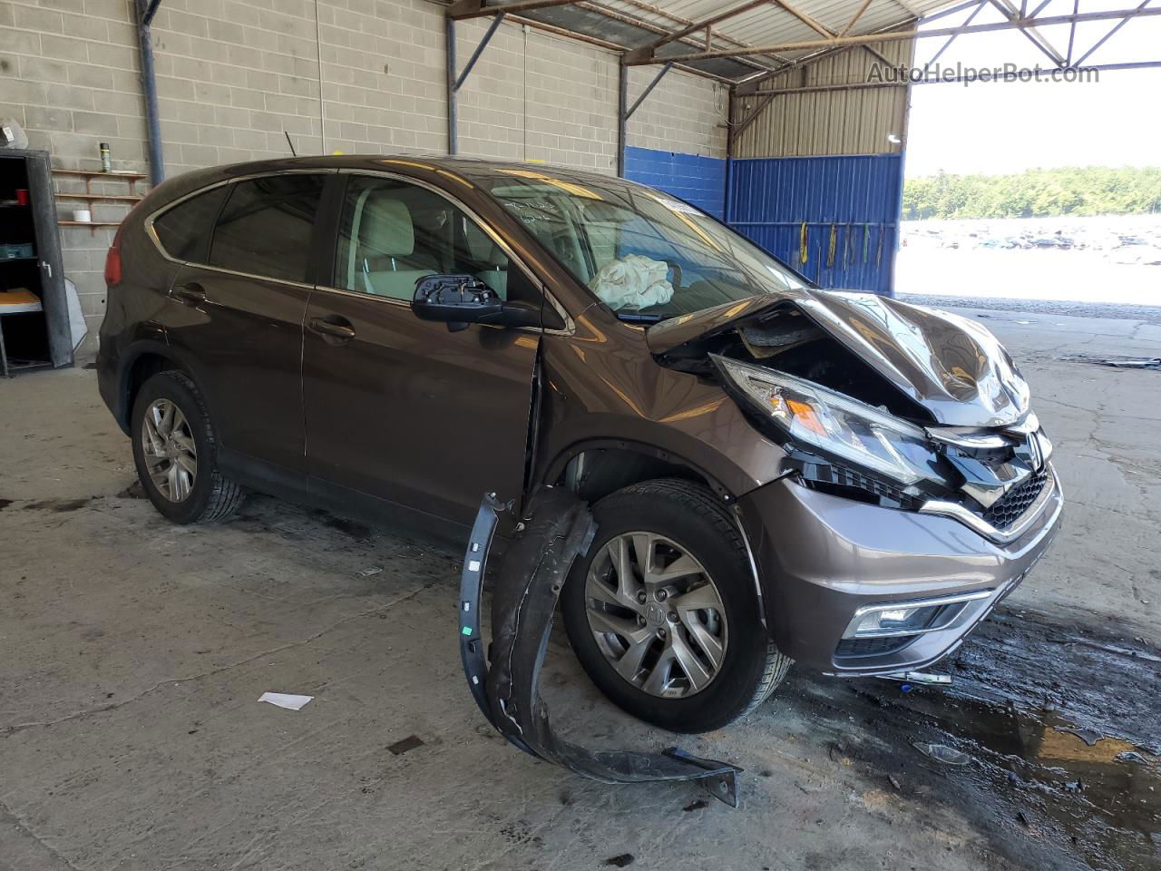 2016 Honda Cr-v Ex Gray vin: 2HKRM3H50GH536246