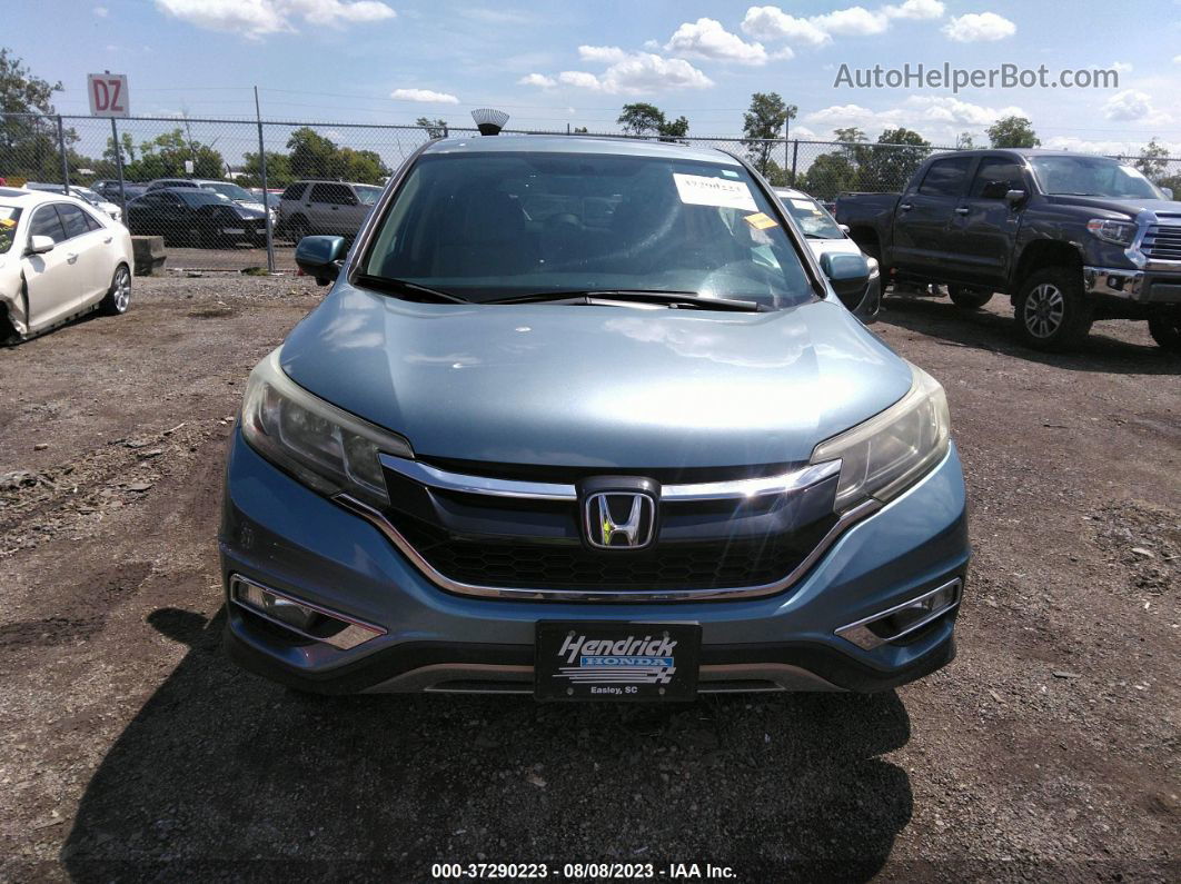 2016 Honda Cr-v Ex Синий vin: 2HKRM3H50GH545321