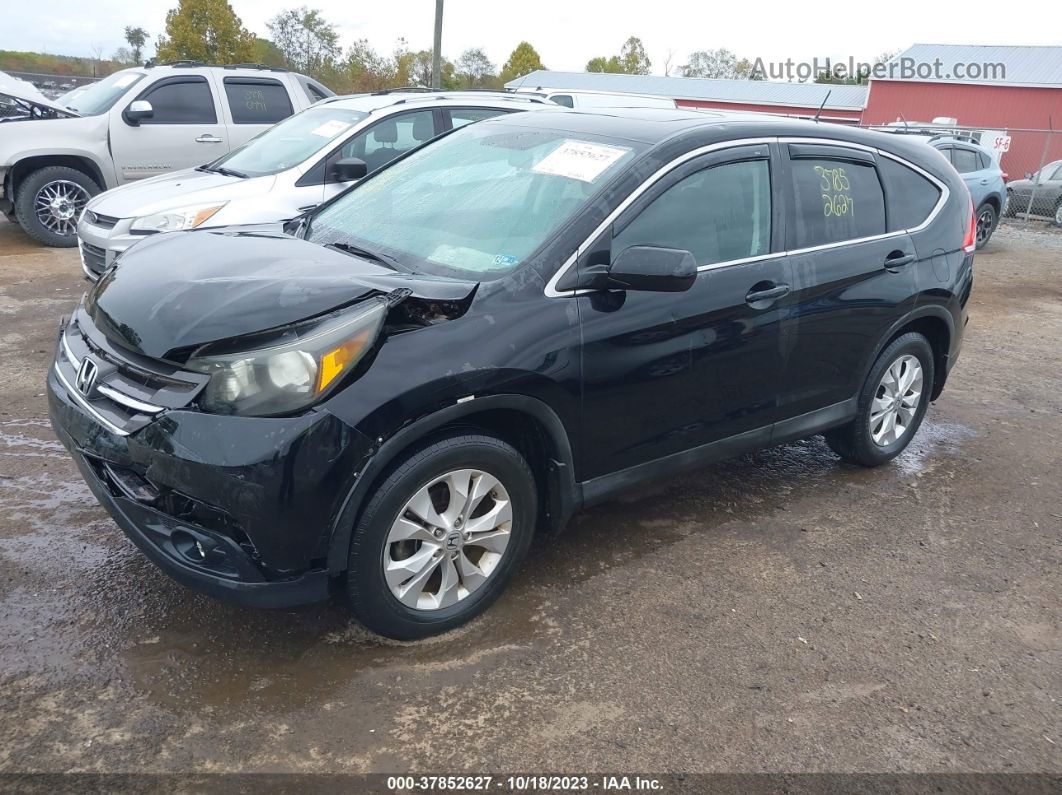 2012 Honda Cr-v Ex Black vin: 2HKRM3H51CH509325