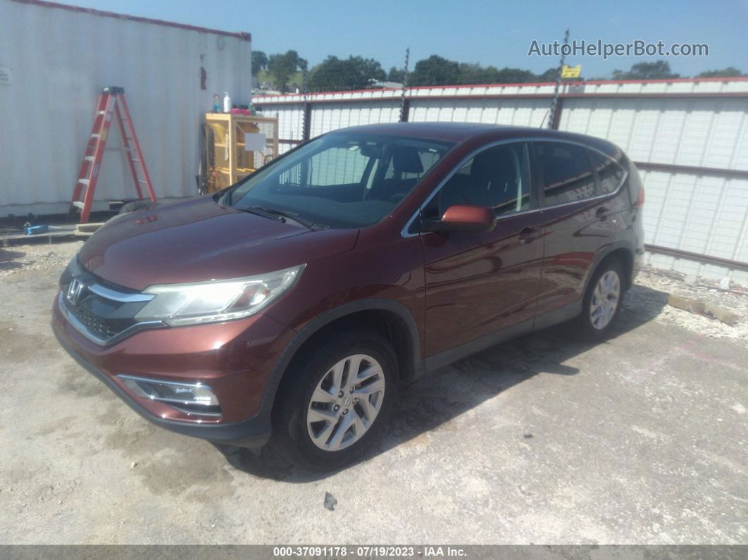 2015 Honda Cr-v Ex Red vin: 2HKRM3H51FH529255