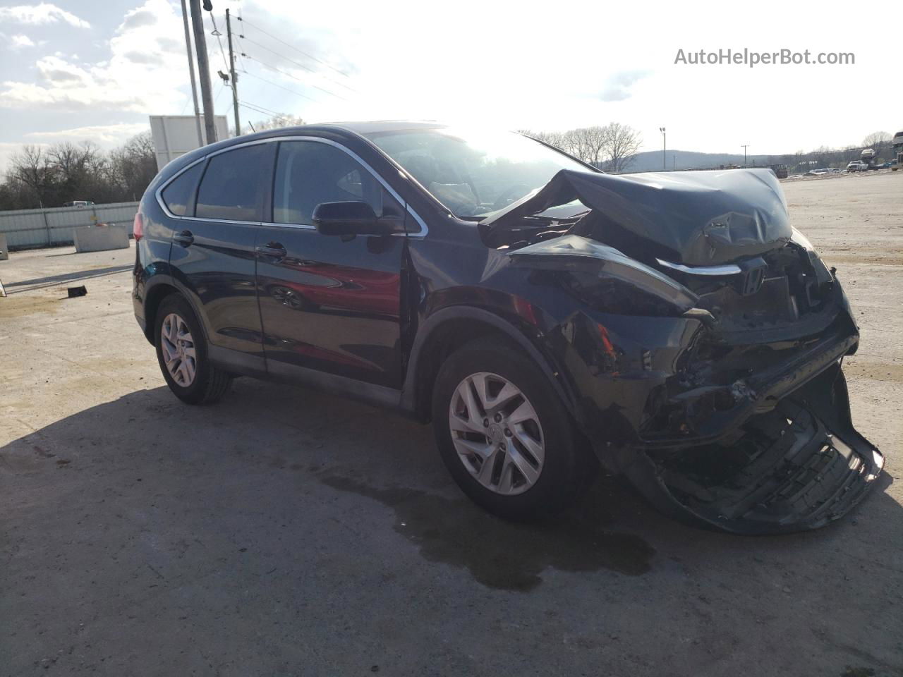 2015 Honda Cr-v Ex Black vin: 2HKRM3H51FH551773