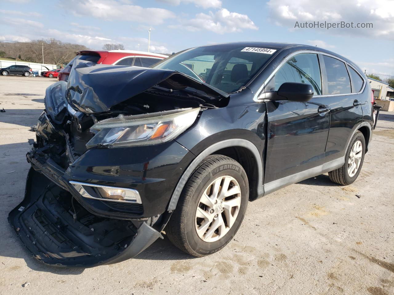 2015 Honda Cr-v Ex Black vin: 2HKRM3H51FH551773