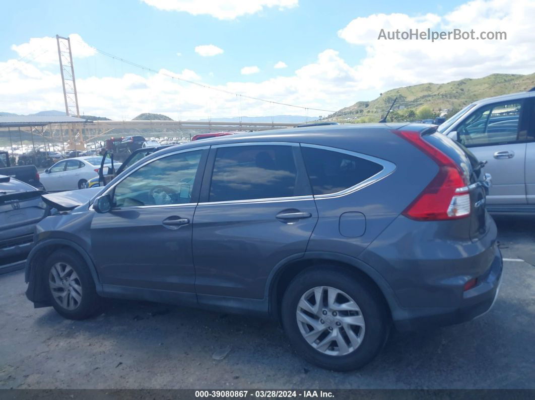 2016 Honda Cr-v Ex Черный vin: 2HKRM3H51GH566582