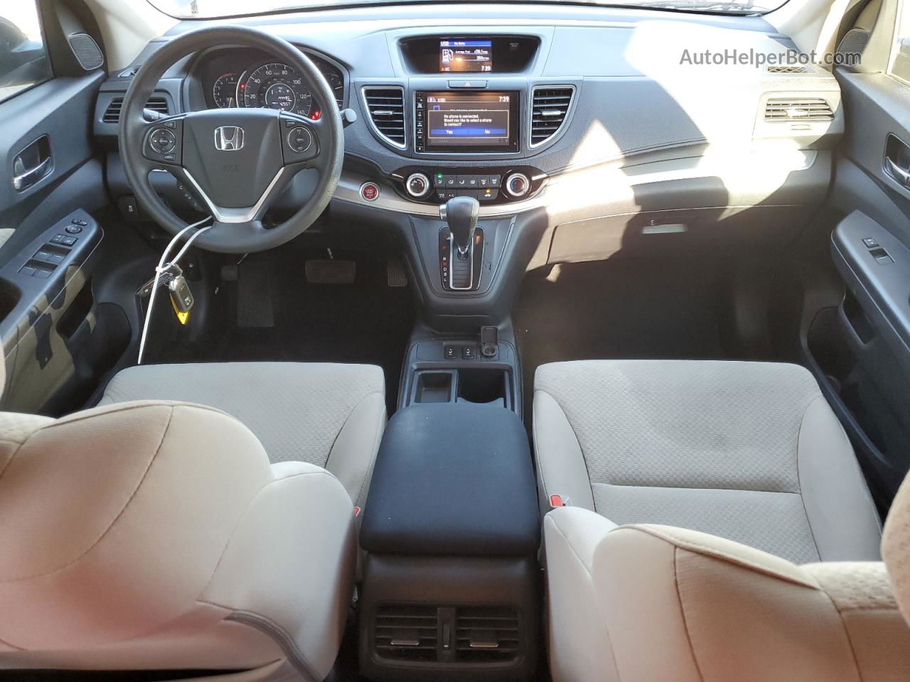 2016 Honda Cr-v Ex Серый vin: 2HKRM3H51GH566775