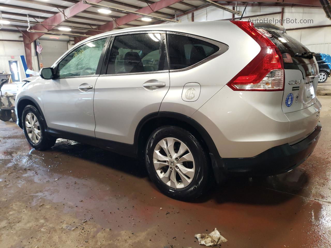 2013 Honda Cr-v Ex Silver vin: 2HKRM3H52DH504524