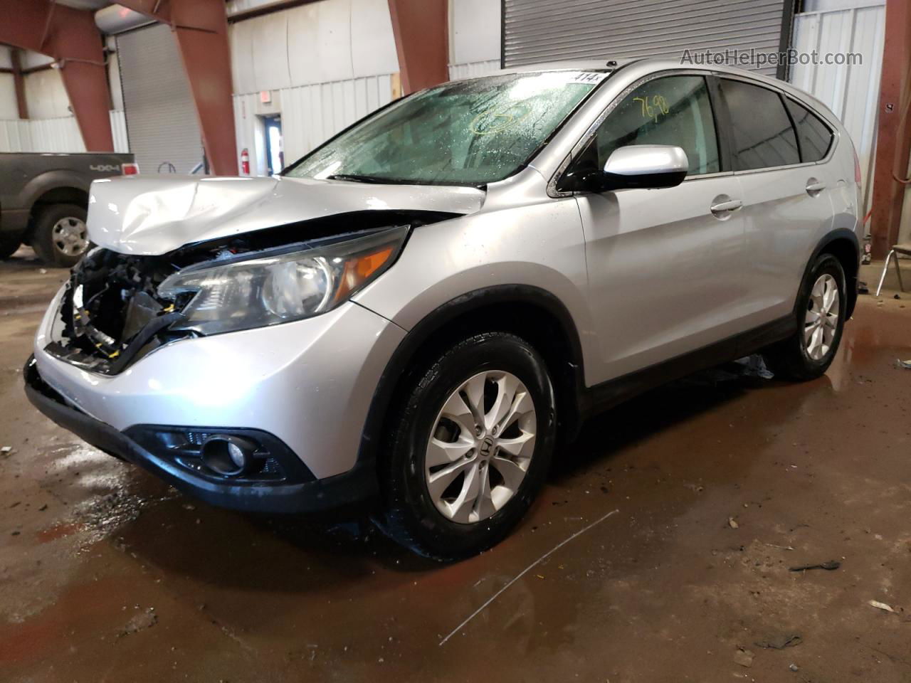 2013 Honda Cr-v Ex Silver vin: 2HKRM3H52DH504524