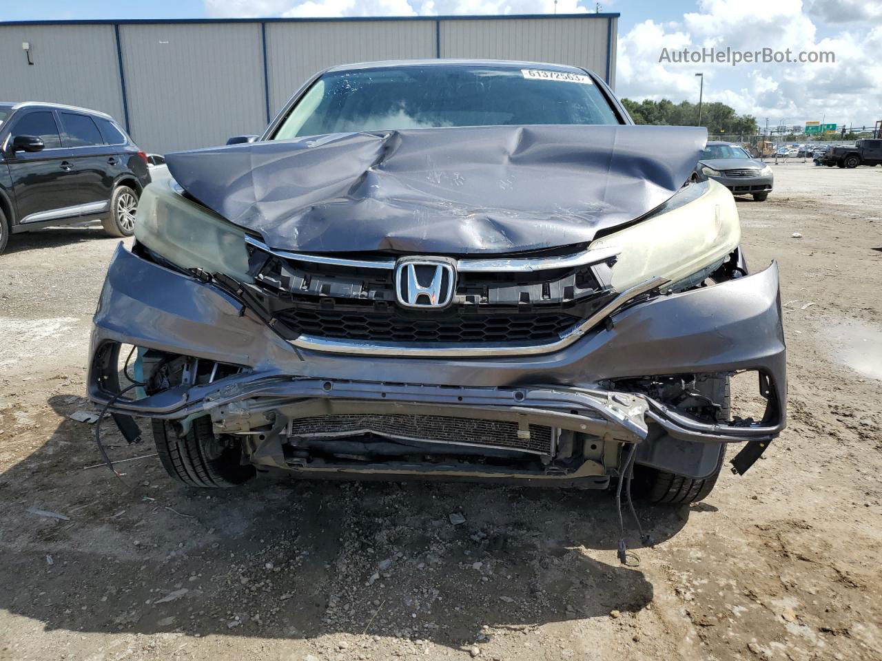 2015 Honda Cr-v Ex Серый vin: 2HKRM3H52FH507569