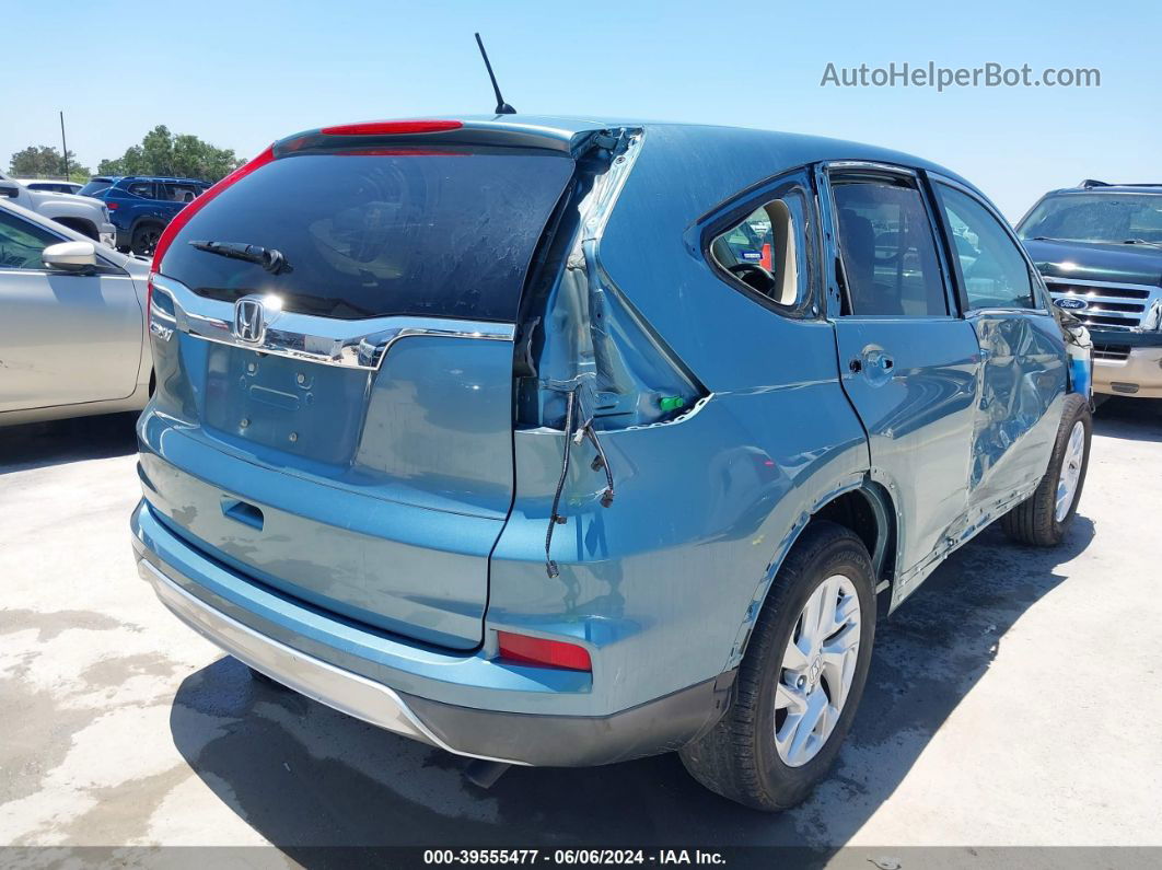 2016 Honda Cr-v Ex Light Blue vin: 2HKRM3H52GH518606