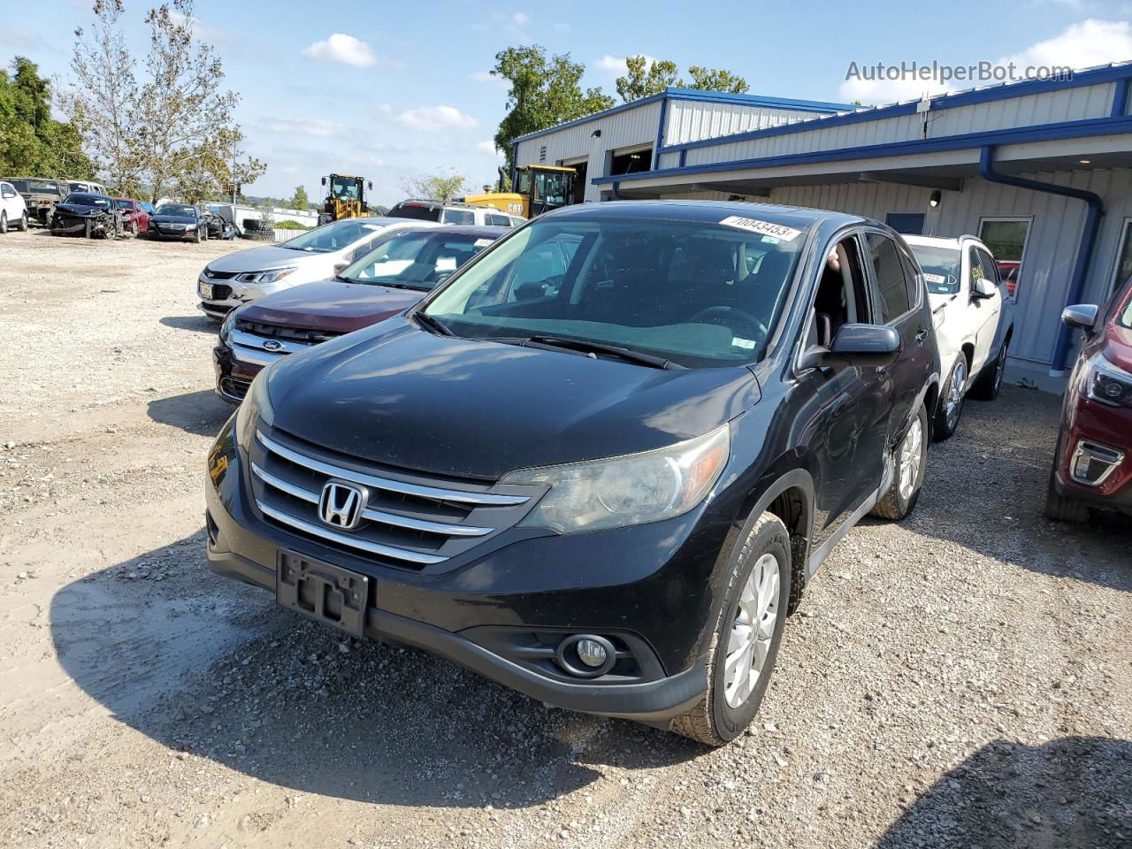 2013 Honda Cr-v Ex Черный vin: 2HKRM3H53DH521980