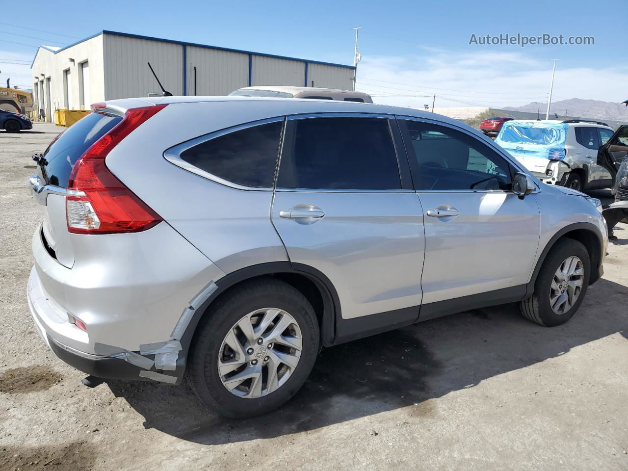 2015 Honda Cr-v Ex Silver vin: 2HKRM3H53FH505894