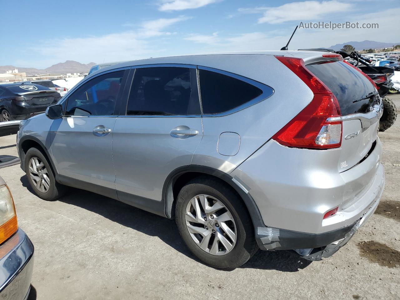 2015 Honda Cr-v Ex Silver vin: 2HKRM3H53FH505894