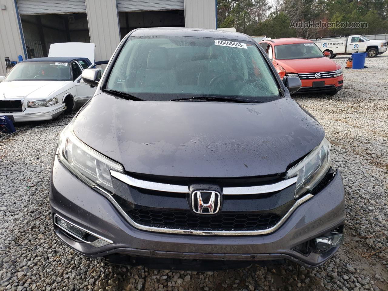 2015 Honda Cr-v Ex Gray vin: 2HKRM3H53FH538538