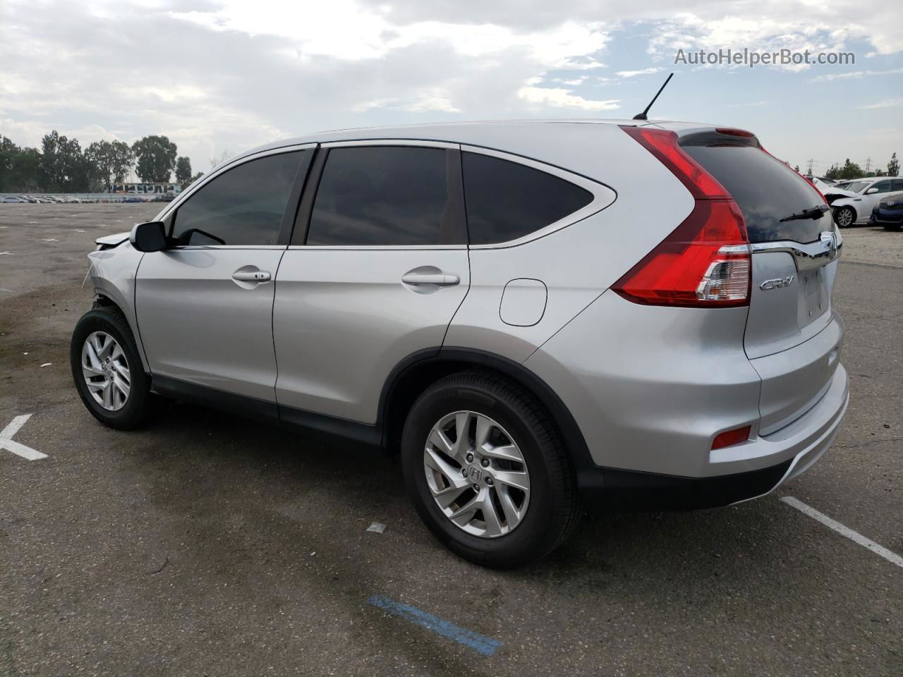 2016 Honda Cr-v Ex Silver vin: 2HKRM3H53GH560315