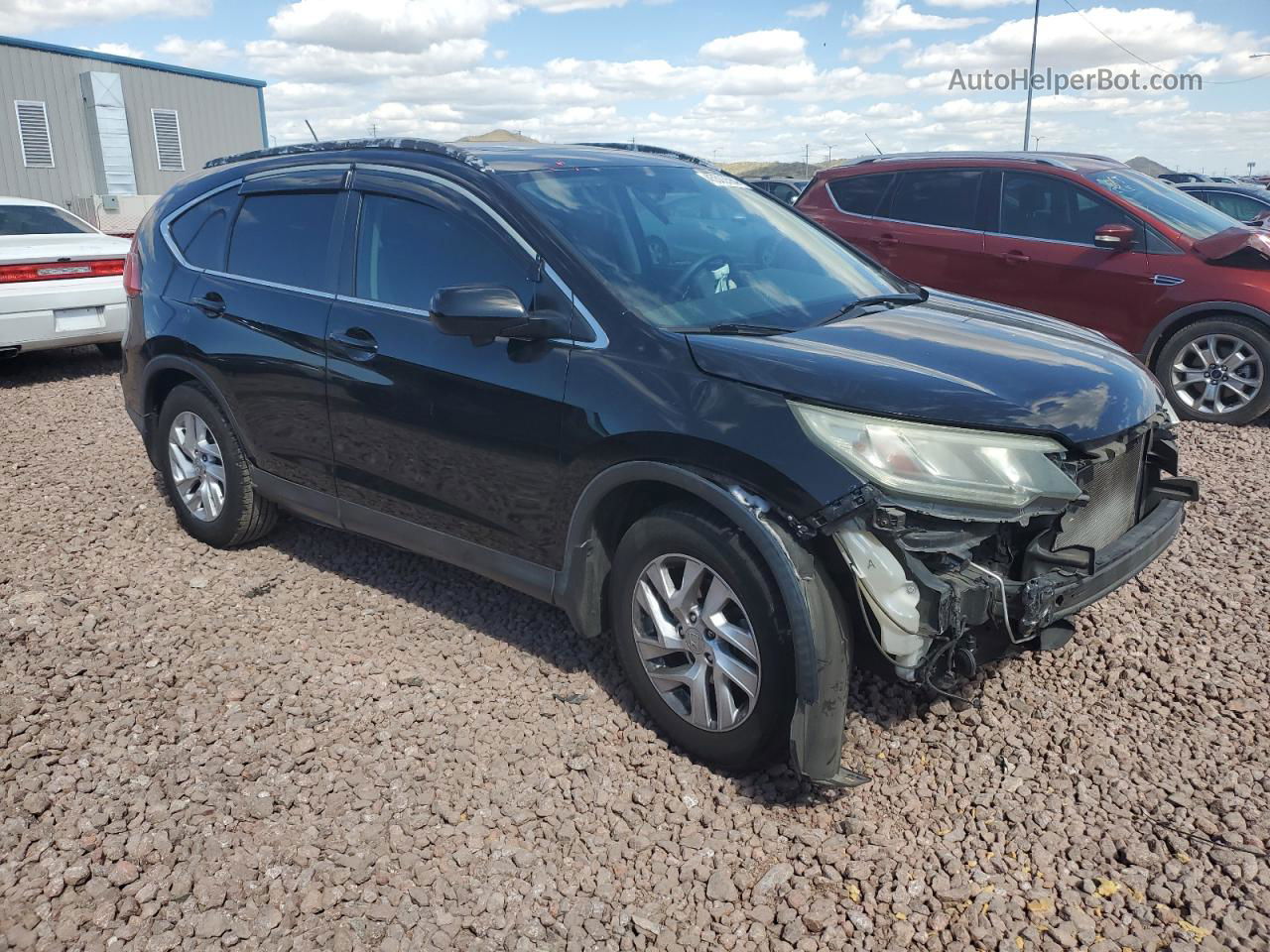 2016 Honda Cr-v Ex Черный vin: 2HKRM3H53GH564879