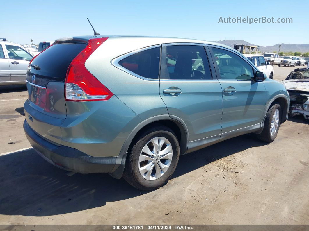 2012 Honda Cr-v Ex Green vin: 2HKRM3H54CH501607