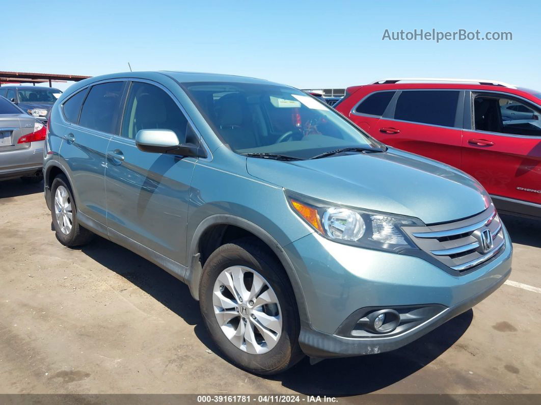 2012 Honda Cr-v Ex Green vin: 2HKRM3H54CH501607