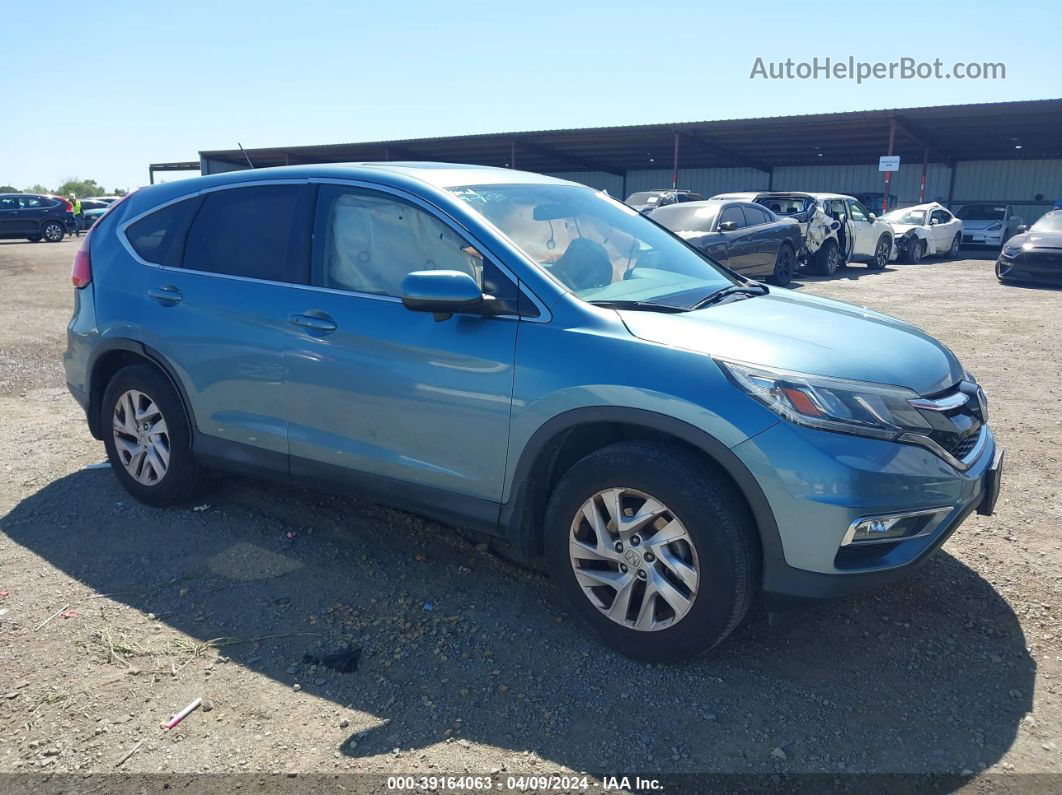 2015 Honda Cr-v Ex Light Blue vin: 2HKRM3H54FH555526