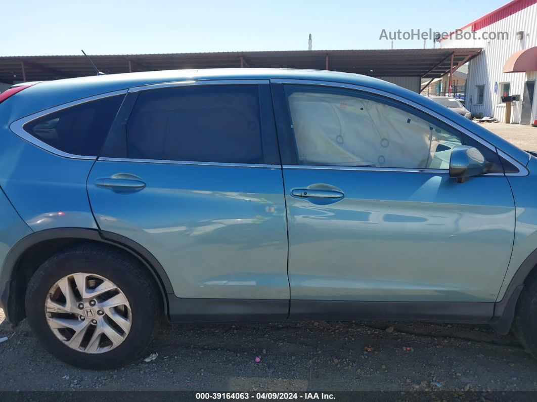 2015 Honda Cr-v Ex Light Blue vin: 2HKRM3H54FH555526