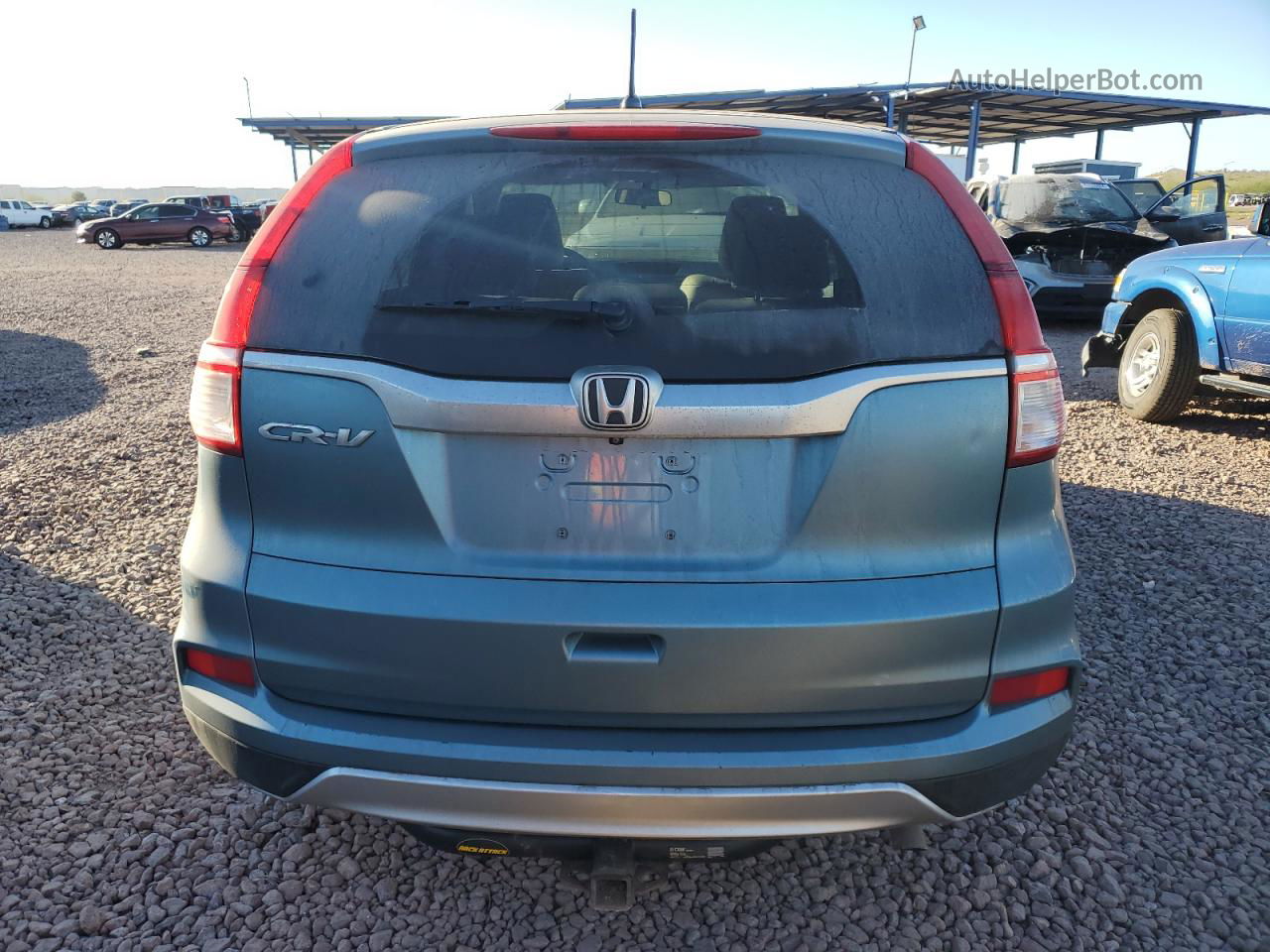 2015 Honda Cr-v Ex Teal vin: 2HKRM3H54FH558443